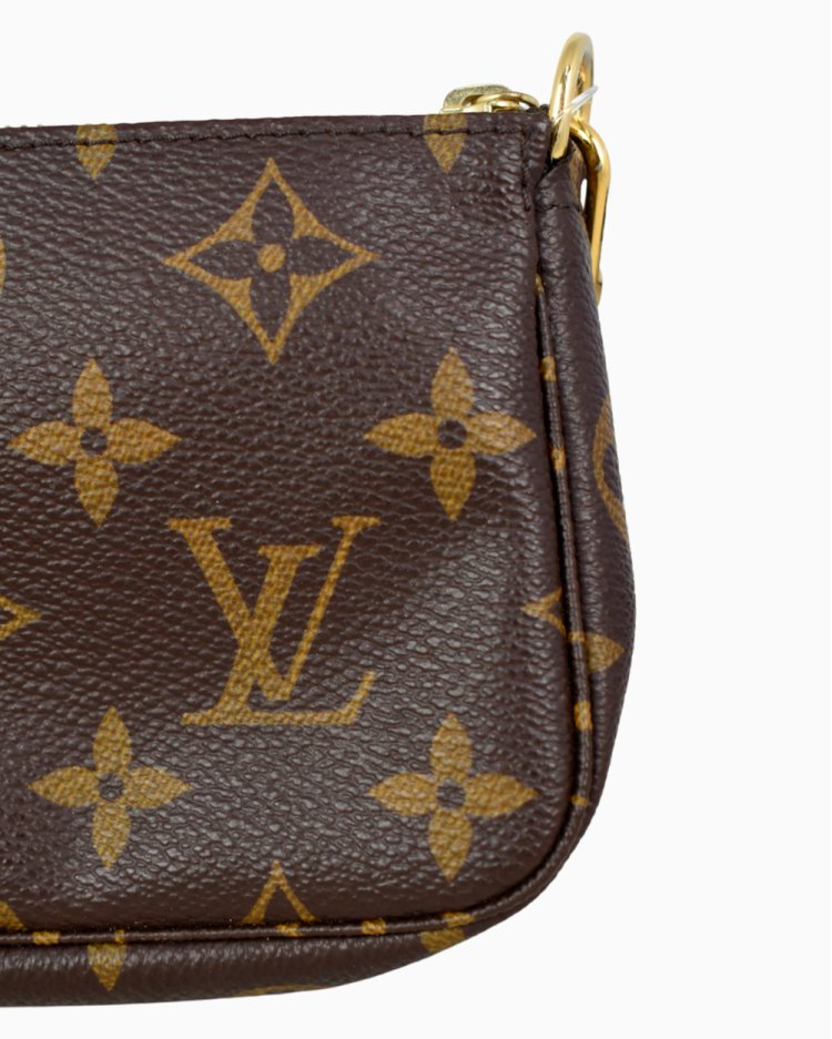 Louis Vuitton ミニポーチ Bolsa Louis Vuitton Original Mini Pochette Accessoires Monograma